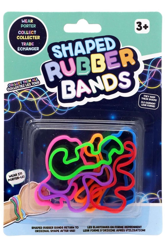 Shaped Rubber Bands Wildlife Shaped Rubber Band Bracelets