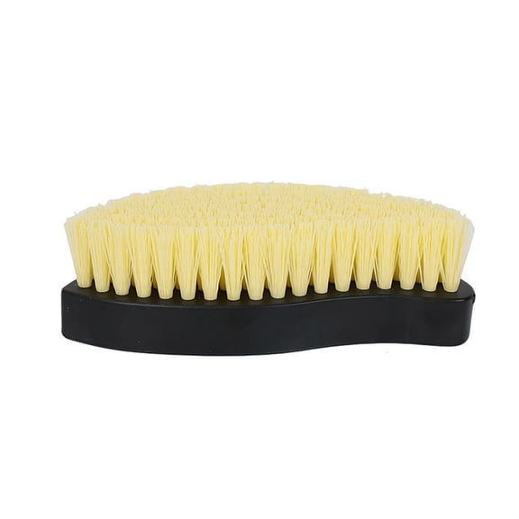 Shaped Shoe Brush Multi Functional Boar Bristle Soft Brush for Shoe Cleaning Care Polishing Daily Home and Shop Use
