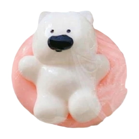 Shaped Squeeze Toys, Silicone Sensory Squeeze, 2X2 In, Pink Westie Dog, Squeeze Stress Toys, Cute Office Decor, Desk Squeeze Toys, Relaxation Gifts, 1 Pc