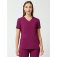 thumbnail image 1 of Scrubstar Performance Women’s Shaped Antimicrobial Mesh Panel V-Neck Scrub Top, Sizes XS–3XL, 1 of 9