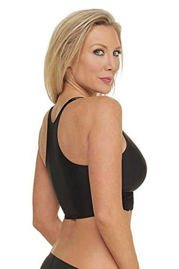 Wirefree Racerback Tank-Style Bralette, Moisture Wicking Bra for Women with Removable Foam Cup, Nylon-Lycra Comfort