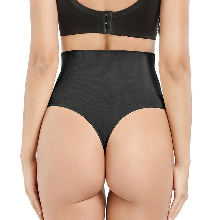 Shaper Panty Thong Shapewear High Waist for Women Tummy Control Seamless  Body Shaper Panties