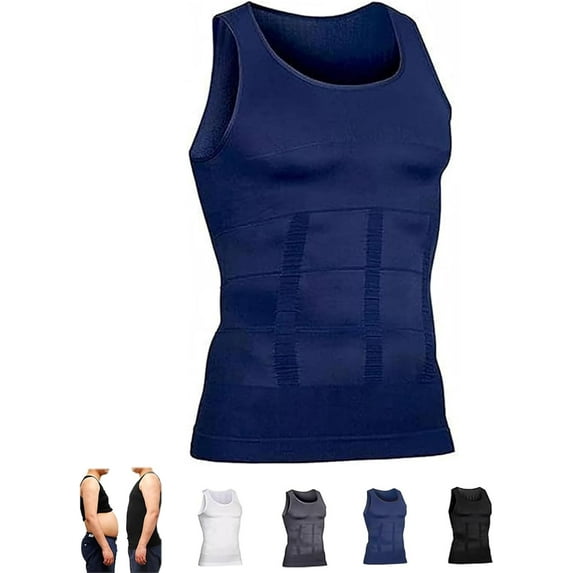 Shaperluv for Men, Shaperluv Tank 2.0 Mens Big and Tall, 2025 Shaper Luv Tank for Men, Compression Shirt Men
