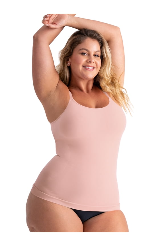 Core Shapewear Cami for Women - Waist Shaping Tank, Seamless Light Support, Sizes S–4XL