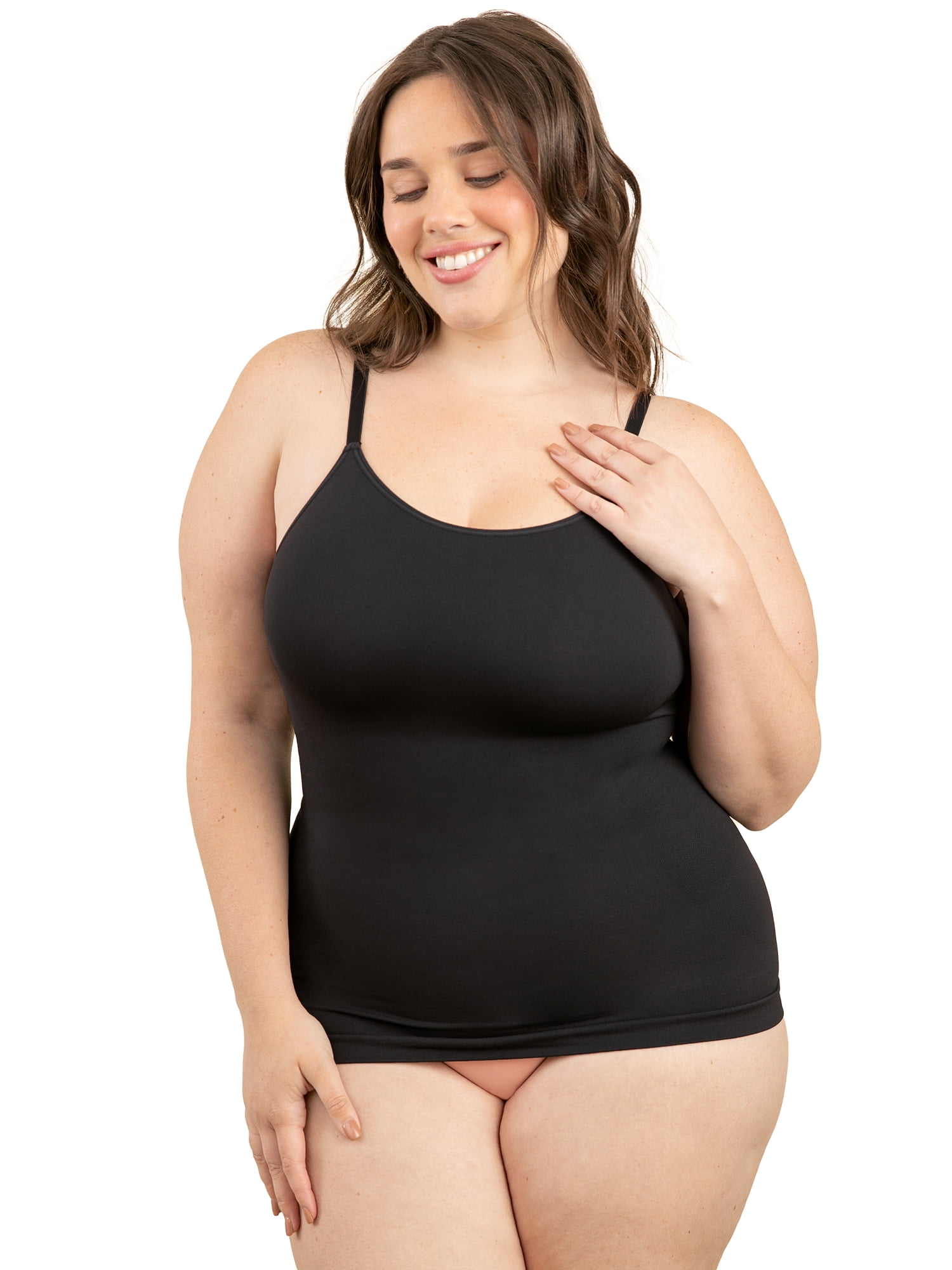 Shapermint Core Womens Shapewear Scoop Neck Contro