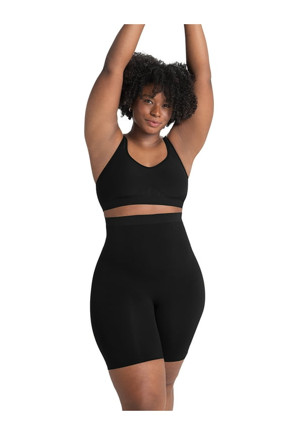 Core Shapewear Shorts – Women’s High Waist Smoothing Shorts, Seamless Fit & Natural Body Shaper Support, Sizes S–4XL