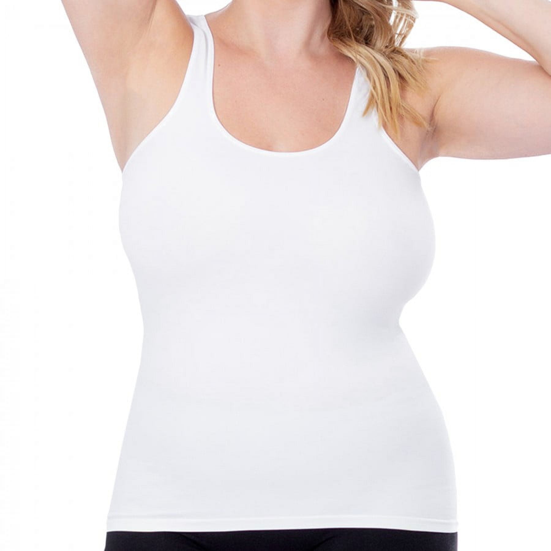 Take a look at this White Sweetheart Standout Slimmers Shaper Tank