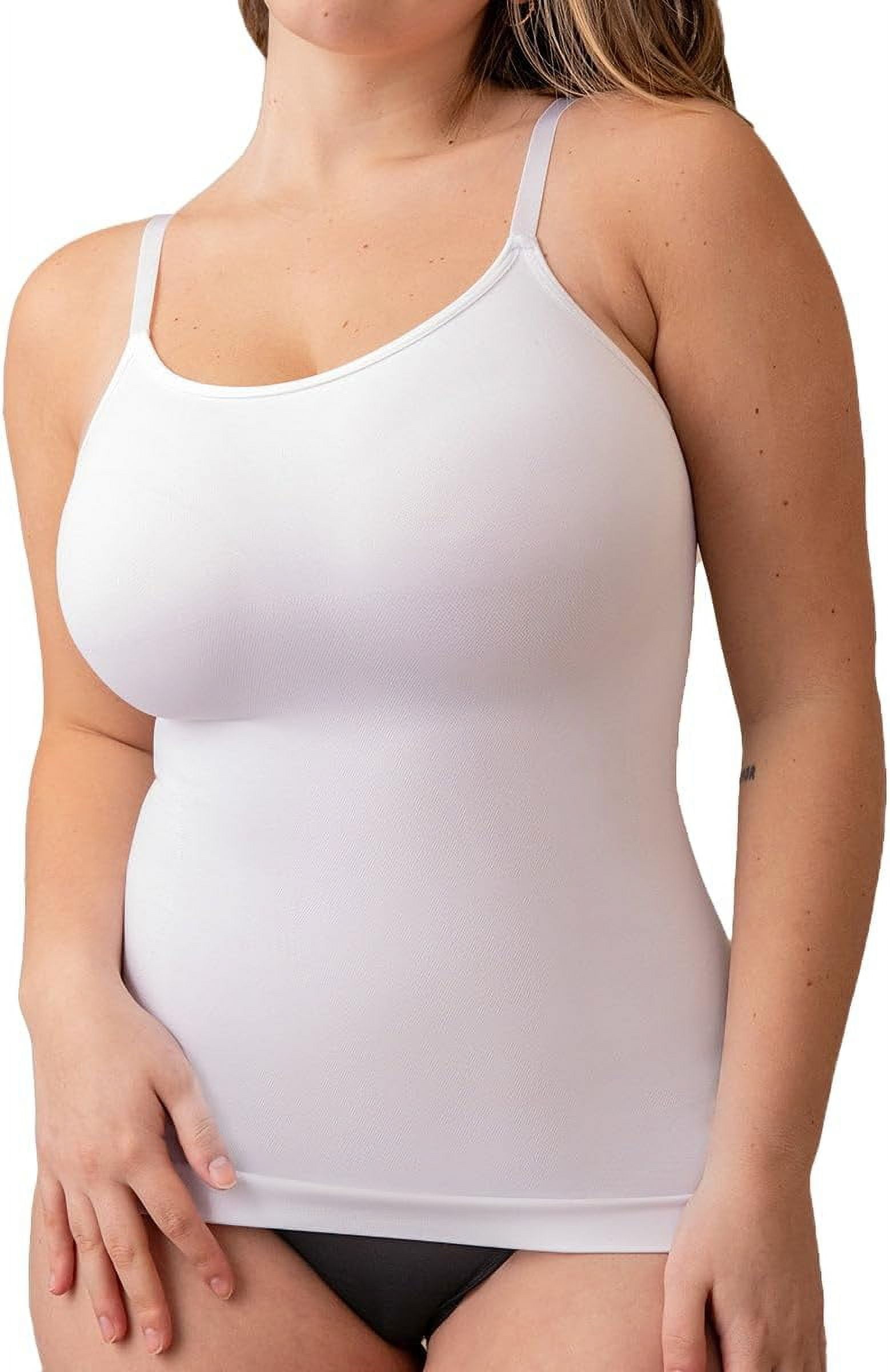 Buy Shapermint Scoop Neck Compression Cami - Tummy and Waist Control Body  Shapewear Camisole, Nude, X-Large at