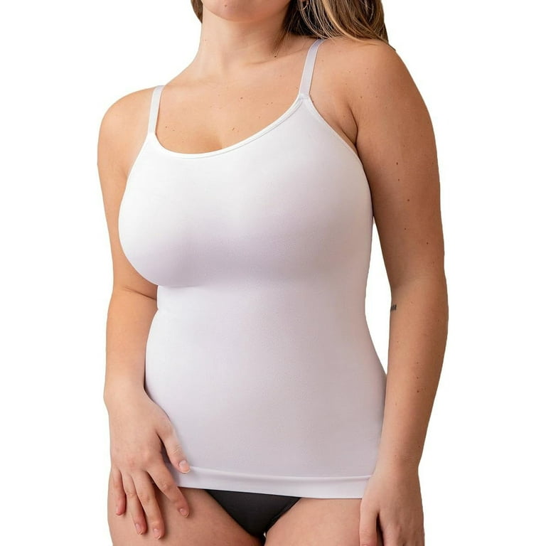 SHAPERMINT Scoop Neck Compression Cami - Tummy And Waist Control Body  Shapewear Camisole