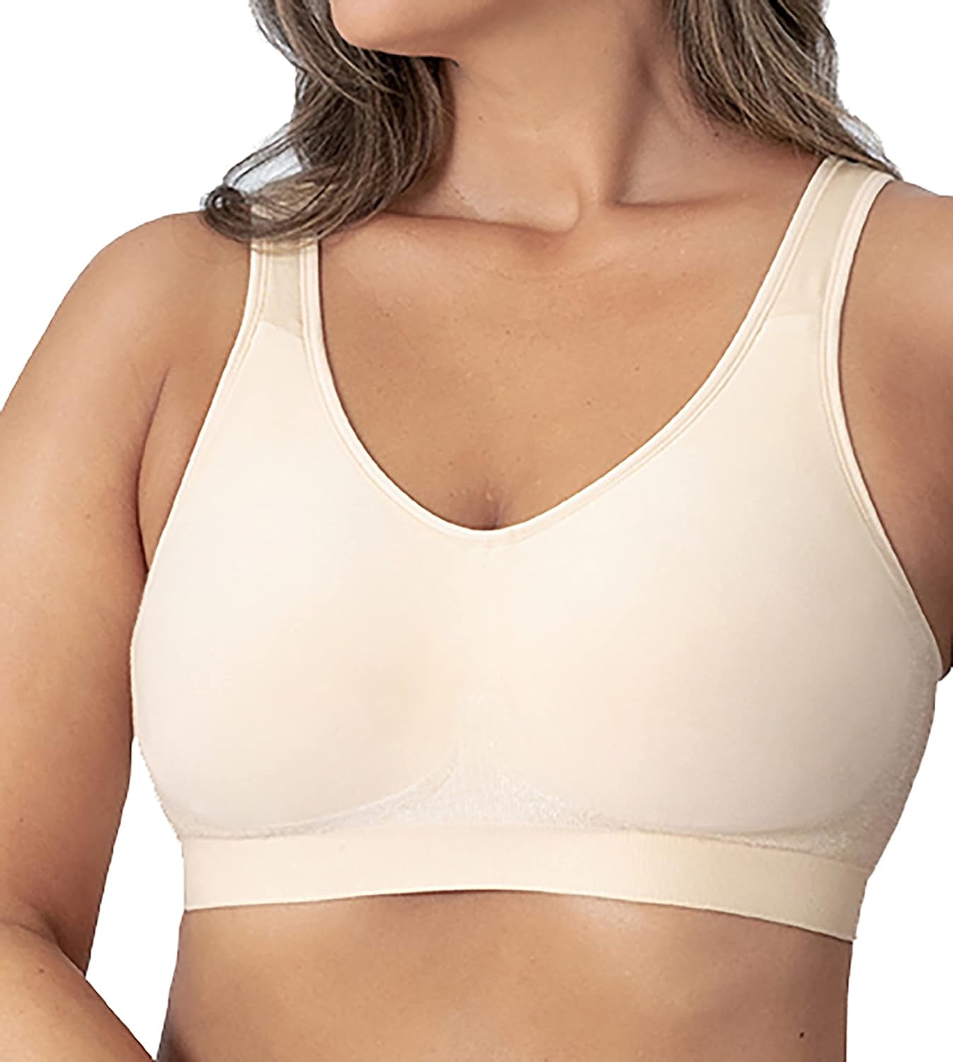 PLAYTEX Women's 18 Hour Silky Soft Smoothing Wireless Bra Us4803 Available  with 2-Pack Option, 2 Pack - Private Jet/Nude, 40C : : Clothing,  Shoes & Accessories