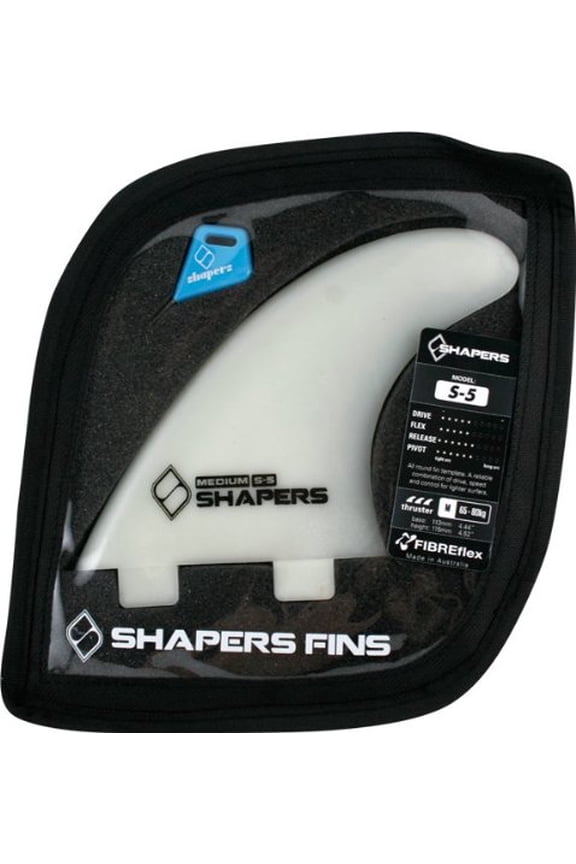 S-5 FCS Natural 3 Fin Set