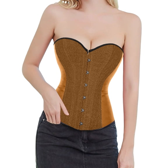 Shapers Waist Trainer Corset Tops for Women Sequin Shapewear Bodysuit Corset Full for Underwear Foundation Garment