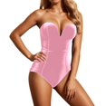 thumbnail image 1 of Shapers Waist Trainer Corset Tops for Women Velvet Strapless Bodysuit Shapewear Seamless Full Jumpsuit for A Smooth Under, 1 of 5