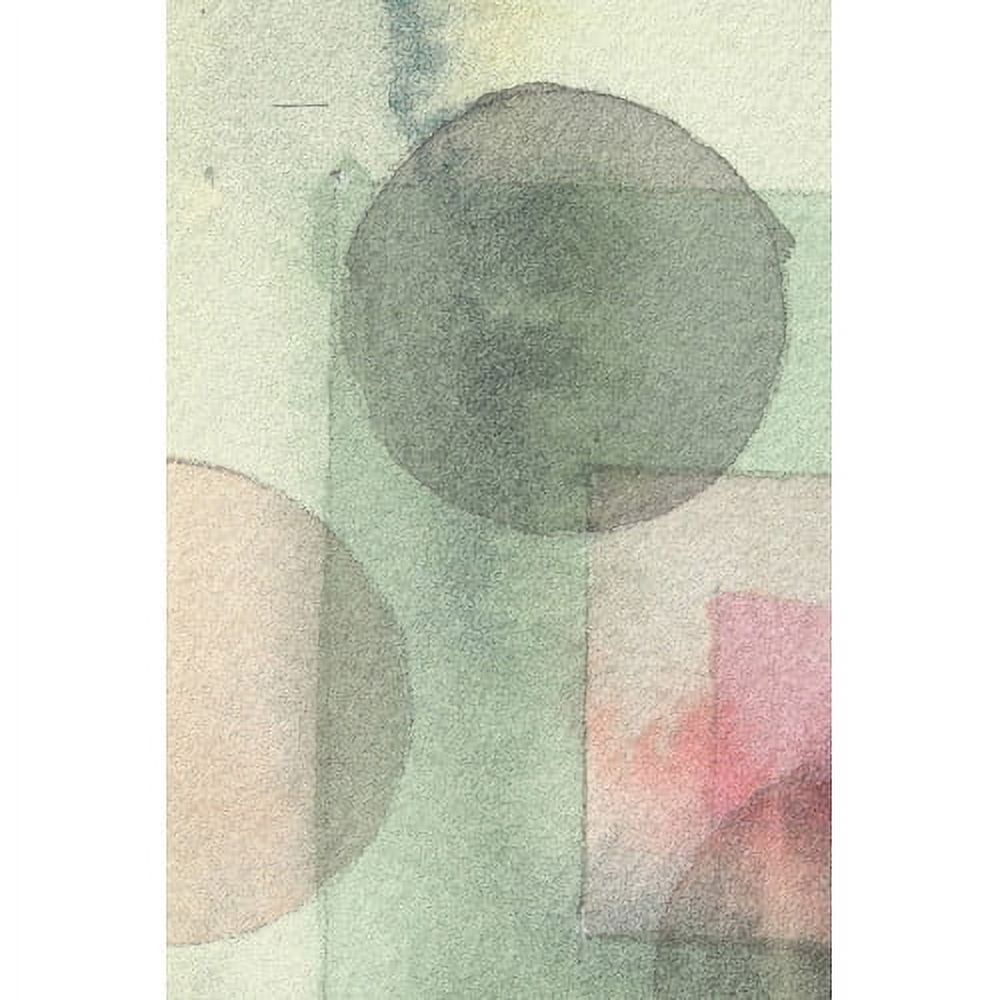 "Shapes Decide" Painting Print on Wrapped Canvas