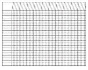 SHAPES ETC. Horizontal Chart -  White