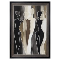 Shapes Framed Canvas