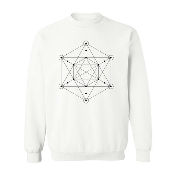 Shapes In Pattern Sweatshirt Women -SPIdeals Designs, Female Small
