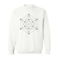 thumbnail image 1 of Shapes In Pattern Sweatshirt Women -SPIdeals Designs, Female XX-Large, 1 of 4