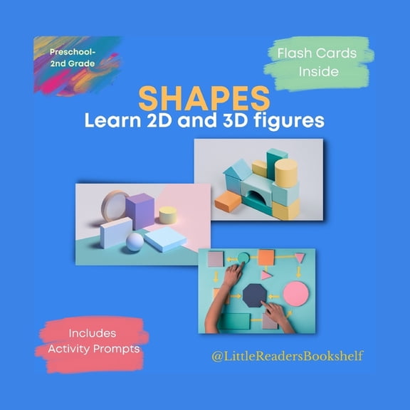 Shapes : Learn 2D and 3D Shapes (Paperback)
