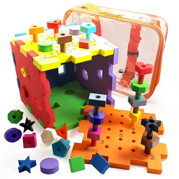 Shapes Puzzles for Toddlers by Skoolzy
