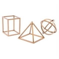 thumbnail image 1 of Shapes Set Of 3 Antique Brass, 1 of 2