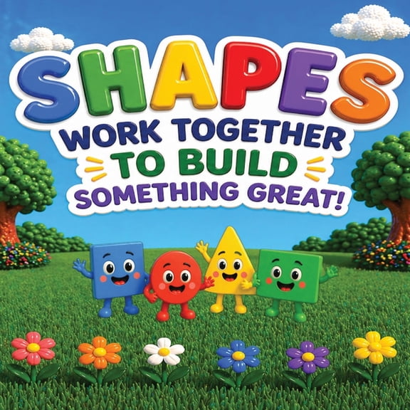 Shapes Work Together To Build Something Great, (Paperback)