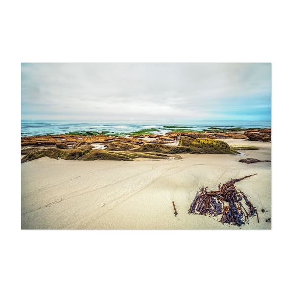 Shapes and Dreams - San Diego California Photography Beach Coast Ocean Nature Landscape Scenic Coastal Unframed Wall Art Print 4 x 6 inches