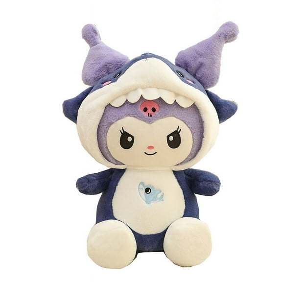 Shapeshifting Shark Kuromi Doll Shark Melody Shark KT Plush Toy Throw Pillow Doll Christmas Gift Birthday Gift