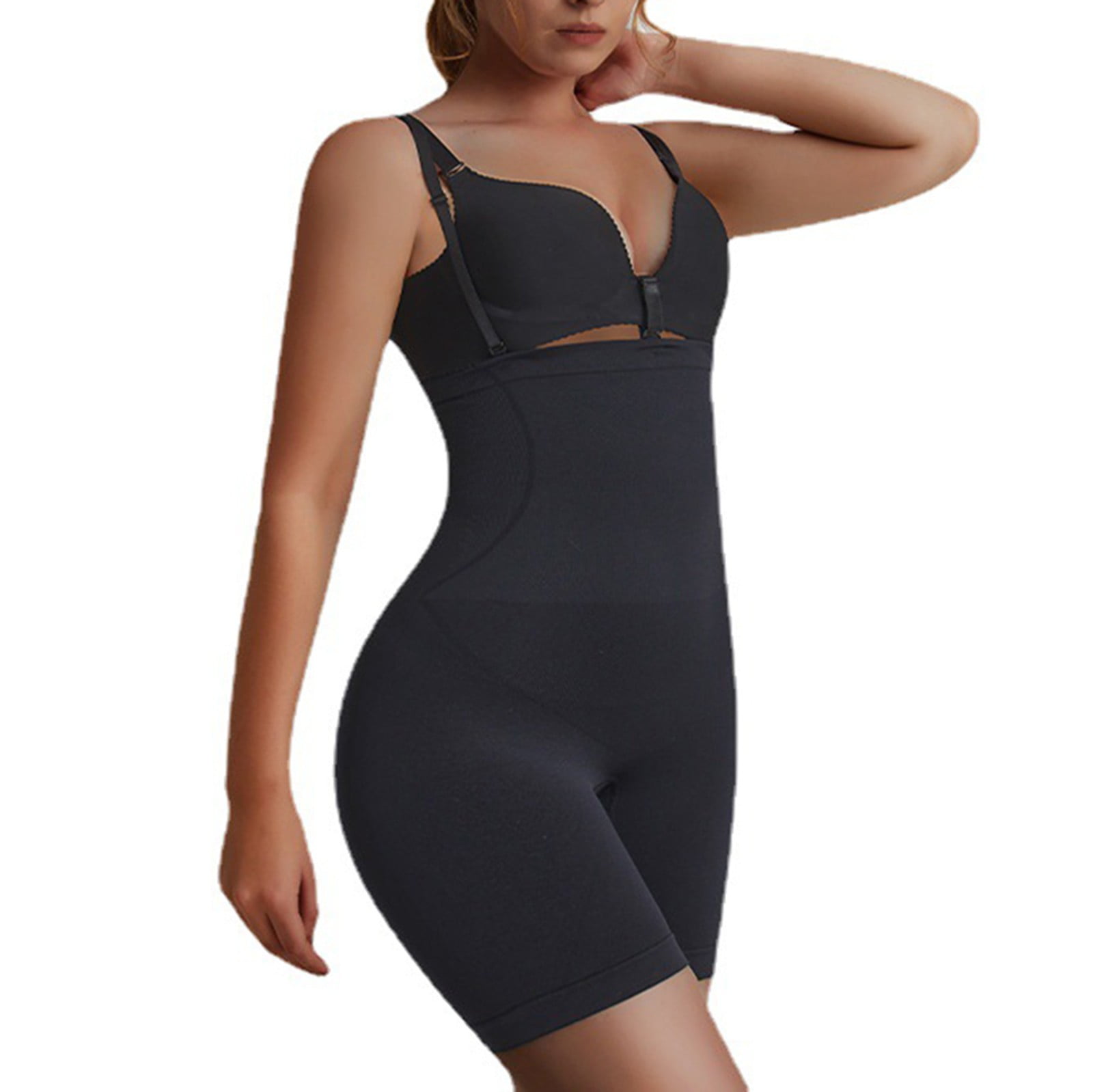 Shapewear Bodysuit for Women Sexy Scoop Neck Slim Fit Bodysuits Sling  Underwear One-Piece Body Shaping Clothes 