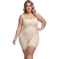 thumbnail image 1 of Shapewear Bodysuit Tummy Control Plus Size,Seamless Sculpting Comfortable Firm Control Shaping Underwear, 1 of 7