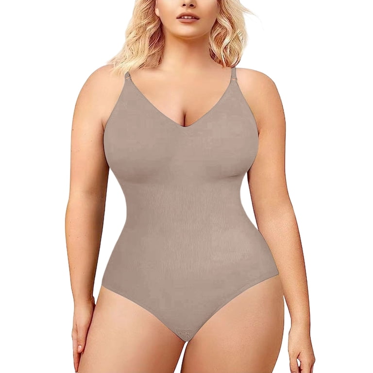 tummy control shapewear for backless dress Slimers Backless Shapewear Tummy Control: Low Back Plunge Shapewear Bodysuit