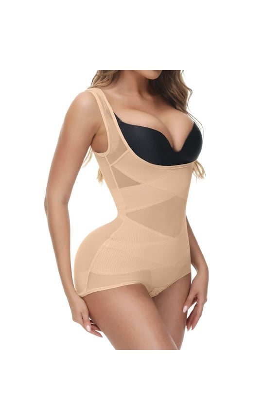 Shapewear Bodysuit for Women Tummy Control Body Shaper Slimming Girdle for Women Stomach Shapewear