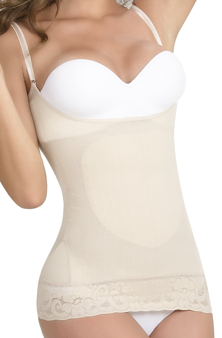 Shapewear & Fajas USA Body Shaper tank top for women tummy In Out Cami  Shapes tummy, waist back Adjus- 