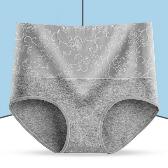 Shapewear For Women Tummy Control 1 Briefs Comfortable Cotton High Waist Underwear Sexy Panties on Clearance
