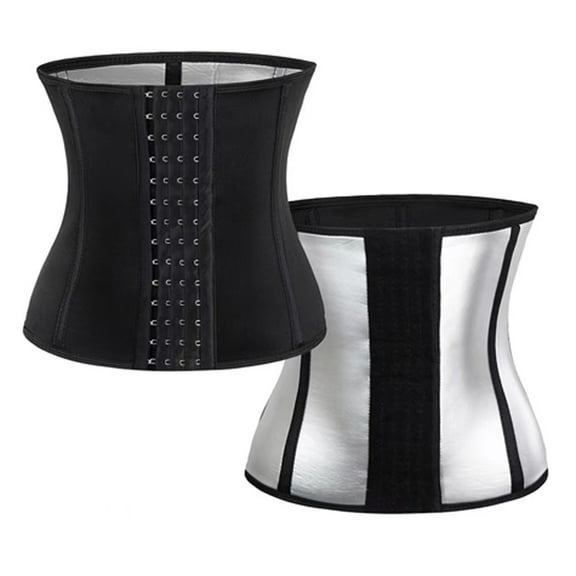 Shapewear For Women Waist Trimmer Belt For Men'S Adjustable Waist Trainer Girdle Sweat Fitness Belly Wrap, Women's Shapers S