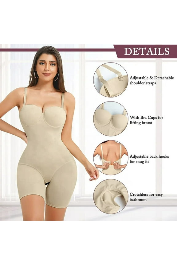 Shapewear High Waisted Shapewear Shorts For Women Seamless Comfy Body Underwear Girdle Fine Strap Trainers Bra Wrist Corset Corseted Bodysuit High Leg Body Suit Body Suit Trainer Big Bust Shirts for