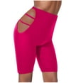 thumbnail image 1 of Shapewear Shorts Fashion Women's Solid Color High Waist Shaping And Hip Lifting Pants Hot Pink XL, 1 of 3