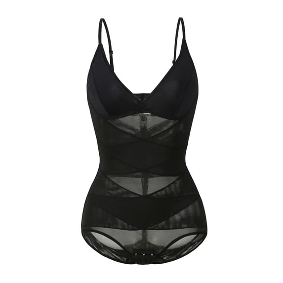 Shapewear Tummy Control Body Shaper forShapewear Compression Tanks Tops V Neck Camisoles With Built In Bra Body Shaper Shorts Underwear for Women