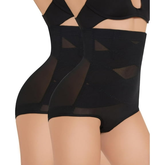 Shapewear Tummy Control For Women-High Waisted Body Shaper Panties Compression Underwear Shapewear Girdle Panty