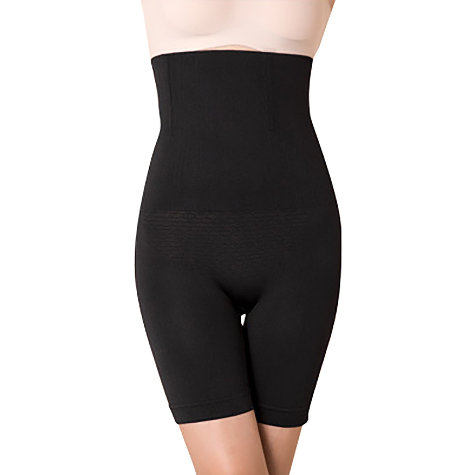 Shapewear Tummy Control Lifting Silk Crotch Underwear Body Shapers Black S  