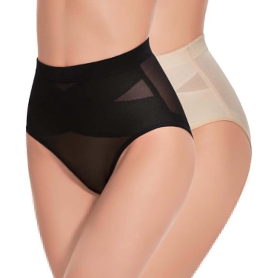 Shapewear Tummy Control Panties - Body Shaping Briefs Compression Underwear Low Rise Girdle Panty Shapewear for Women