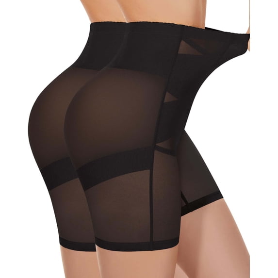 Shapewear Tummy Control Shorts - High Waisted Body Shaper Underwear Thigh Slimmer Panties Waist Trainer Girdle Panty