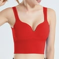 thumbnail image 1 of Shapewear Tummy Control Tank Tops for Women Compression Camisole Tanks V-Neck Cami Shirts Top Underwire Bras for Women Red L, 1 of 4