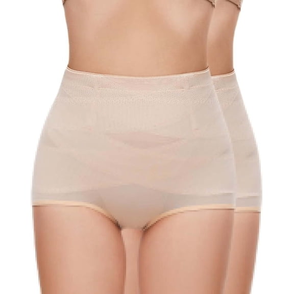 Shapewear Tummy Control Underwear - High Waisted Body Shaping Compression Panties Cincher Panty Girdle Control Briefs