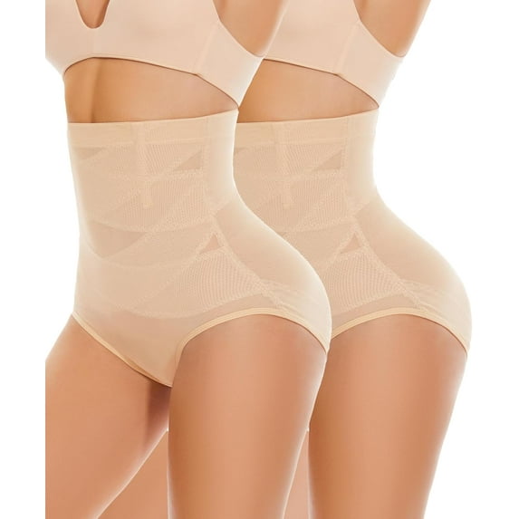 Shapewear Tummy Control for Women High Waist Extra Firm Body Shaper Waist Cincher Stomach Shapewear Briefs