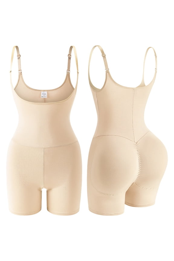 Shapewear for Women Butt Lifting Body Shaper Tummy Control Postpartum Faja Body Shaper Open Bust Thigh Slimmer Bodysuit