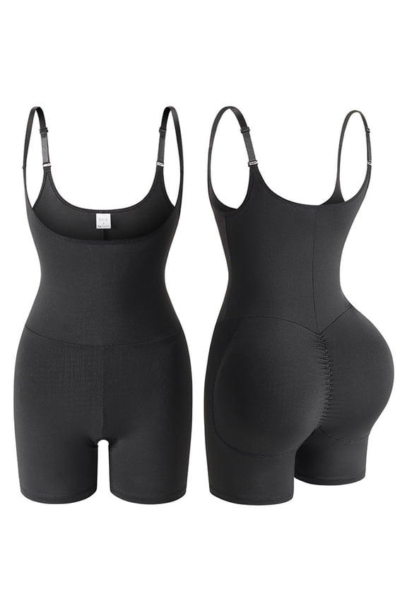 Shapewear for Women Butt Lifting Body Shaper Tummy Control Postpartum Faja Body Shaper Open Bust Thigh Slimmer Bodysuit