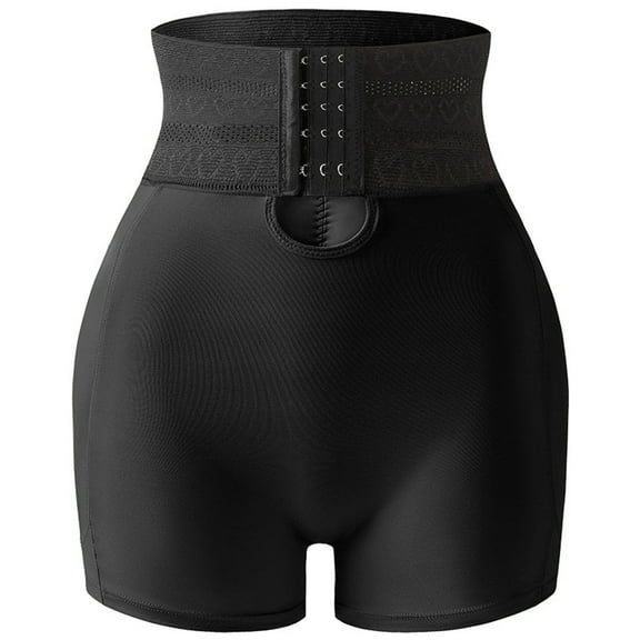 Shapewear for Women Corset Body Shaper Tummy Control Shorts High Waist Butt Lifter Corset Body Shaper Black L