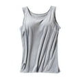 thumbnail image 1 of Shapewear for Women Ladies Casual Loose Chest Pad Suspenders Yoga Bottom Shirt Ladies Vest Shapewear, 1 of 5