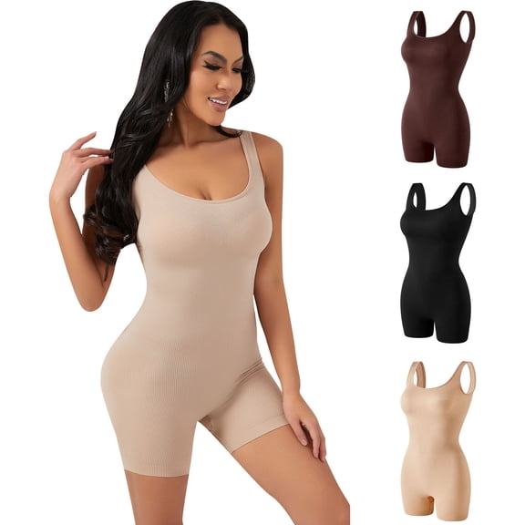 Shapewear for Women Shapewear Bodysuit Women Wrap Waist Belt Body Shaper Plus Size Waist Trainer Shapeware Black Xl